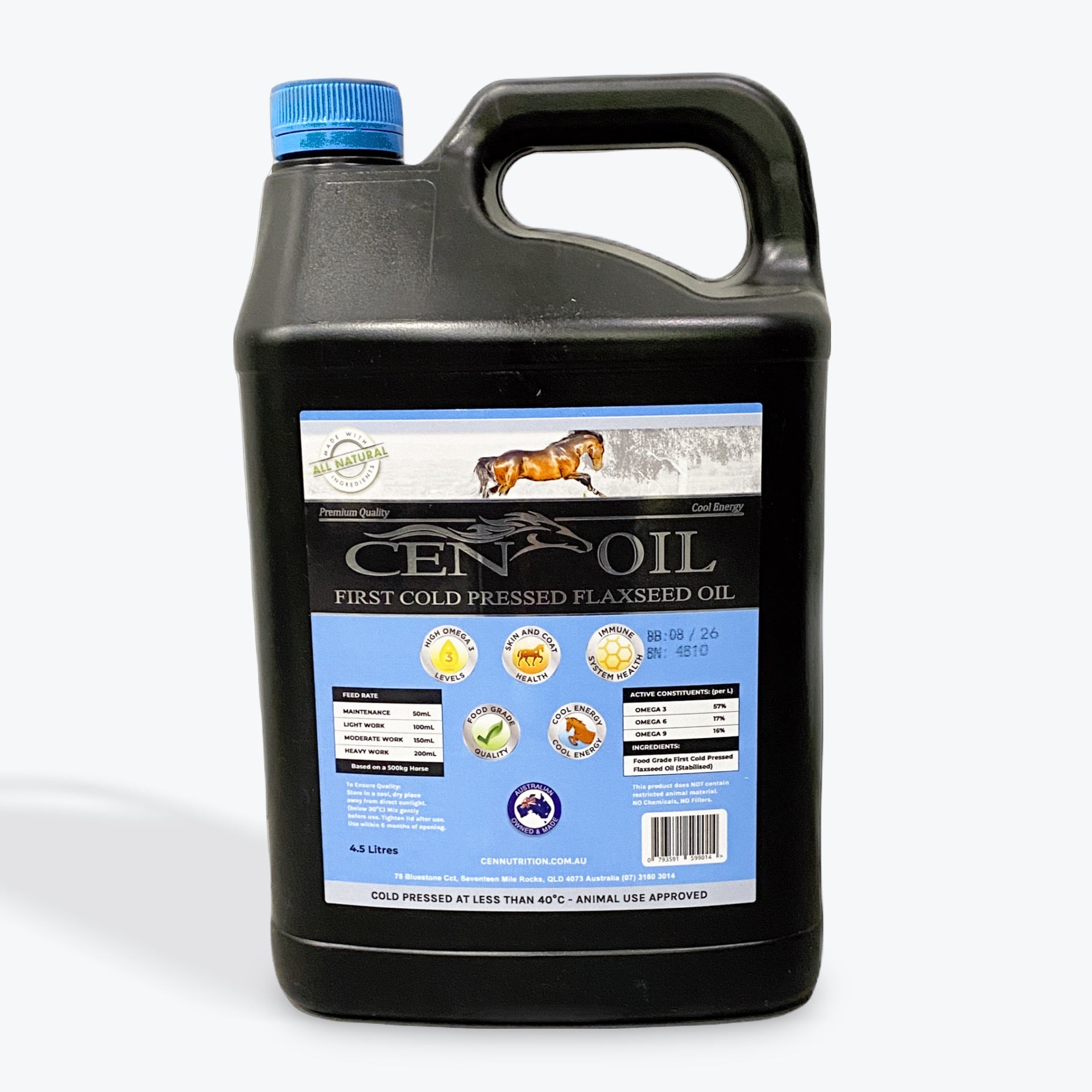 CEN Oil | Canberra Stockfeeds & Pets