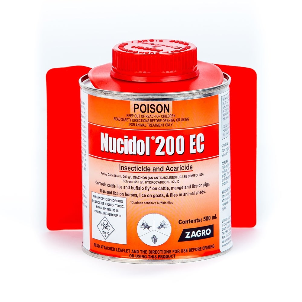 Nucidol 200 EC Insecticide & Acaricide for Cattle, Pigs | Canberra ...